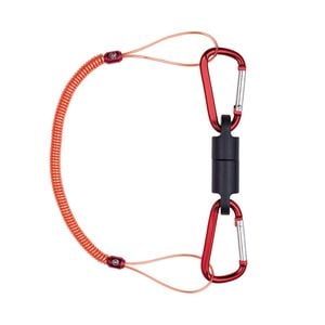 Daiichi Seiko Safety Rope Carabiner MG 3500 Magnet System 3.5Kg Red