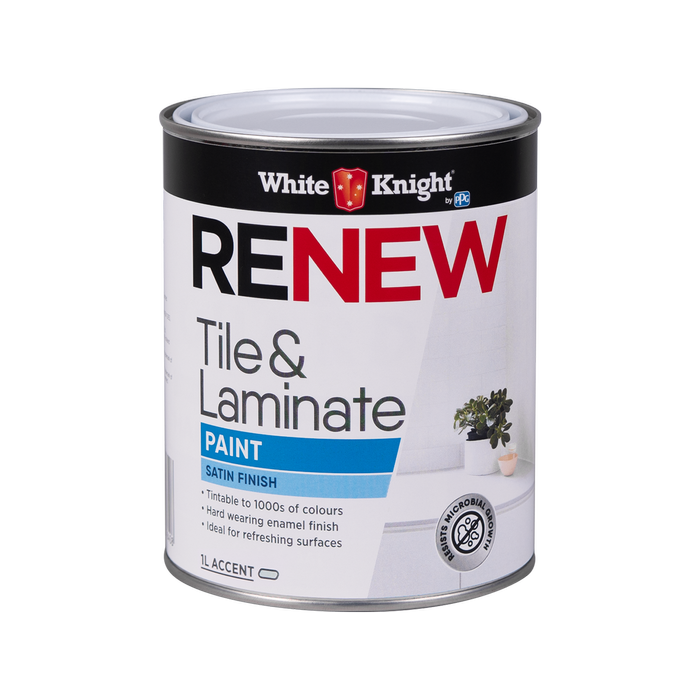 White Knight 1L Satin Accent Renew Tile & Laminate