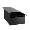 Sandleford Black Surf  Post Mounted Letterbox