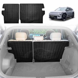 Back Seat Protector For Kia Ev3 2025-onwards All Weather Heavy Duty Car Seat Kick Mats Cover Accessories