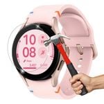 2 Pack MEZON Samsung Galaxy Watch FE (40 mm) Clear Tempered Glass Screen Protectors
