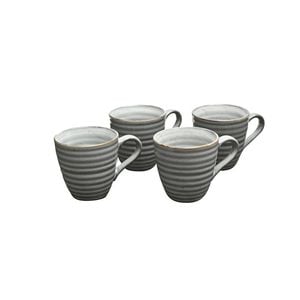 4pc Coffee Culture Reactive 355ml Ceramic Hot/Cold Drink Coffee & Tea Mug