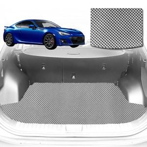 6D Diamond Car Boot Mat for Subaru BRZ Z12021-Current-Coupe-Cargo Mat-Grey-Outback GT