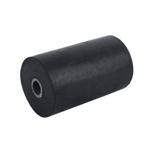 Sunrise Rubber Roller Bilge Roller 4 1/2" 17mm Bore Black - Brr210