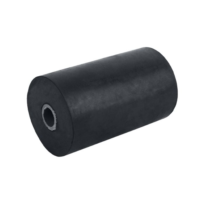 Sunrise Rubber Roller Bilge Roller 4 1/2" 17mm Bore Black - Brr210