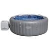Bestway 2.16m x 80cm Lay-Z-Spa Santorini EnergySense Smart Hydrojet Pro Inflatable Spa
