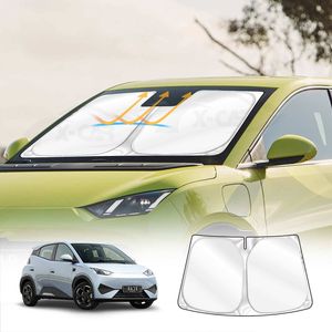 WindScreen Sun Shade for BYD ATTO 1 Hatch 2025-Onwards Blocks UV Rays Visor Front Sunshade