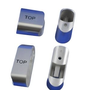 Stainless Steel Silver Right Hand Handle Pedestal Kit for Westinghouse Fridges