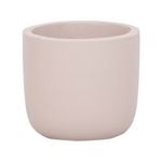 14 x 12cm Cream Plain Ceramic Egg Pot