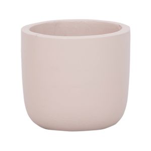 14 x 12cm Cream Plain Ceramic Egg Pot