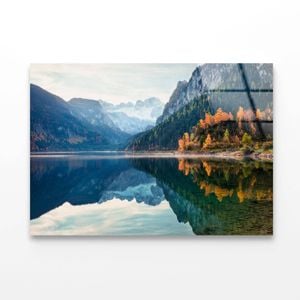 Dramatic Autumn Vorderer Lake  Print 100% Australian Made 50 x 40cm  (Acrylic)
