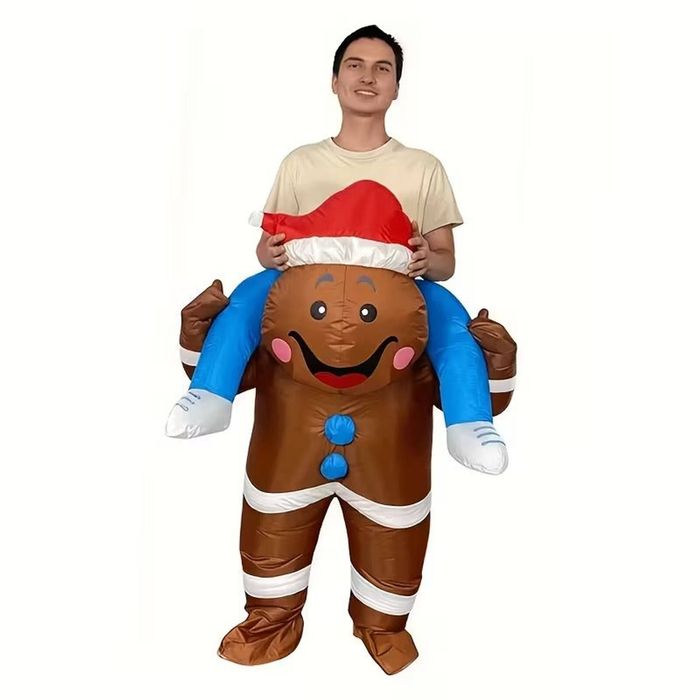 Lifebay Gingerbread Man Costume for Festivals