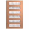 Hume 2340 x 1020 x 40mm Entrance Door Savoy Cathedral Glass XS26