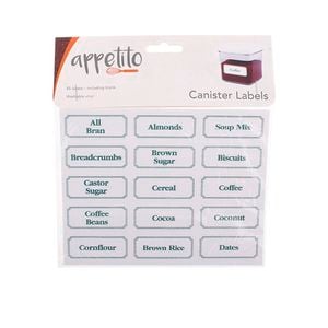 Appetito Canister Labels 45pk