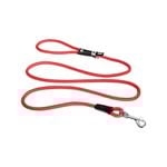 Curli 180 x 0.8cm Red Medium Dog Stretch Comfort Leash