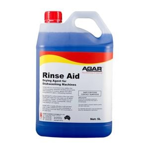 Rinse Aid - Commercial Dishwasher Drying Agent for Streak Free Glassware and Crockery