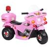 ALFORDSON Ride On Car Kids Police Motorcycle Pink