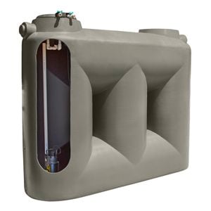 Clark Tanks 3000L Earthtone Tradepack Tank And Davey Evo MK2 Pump