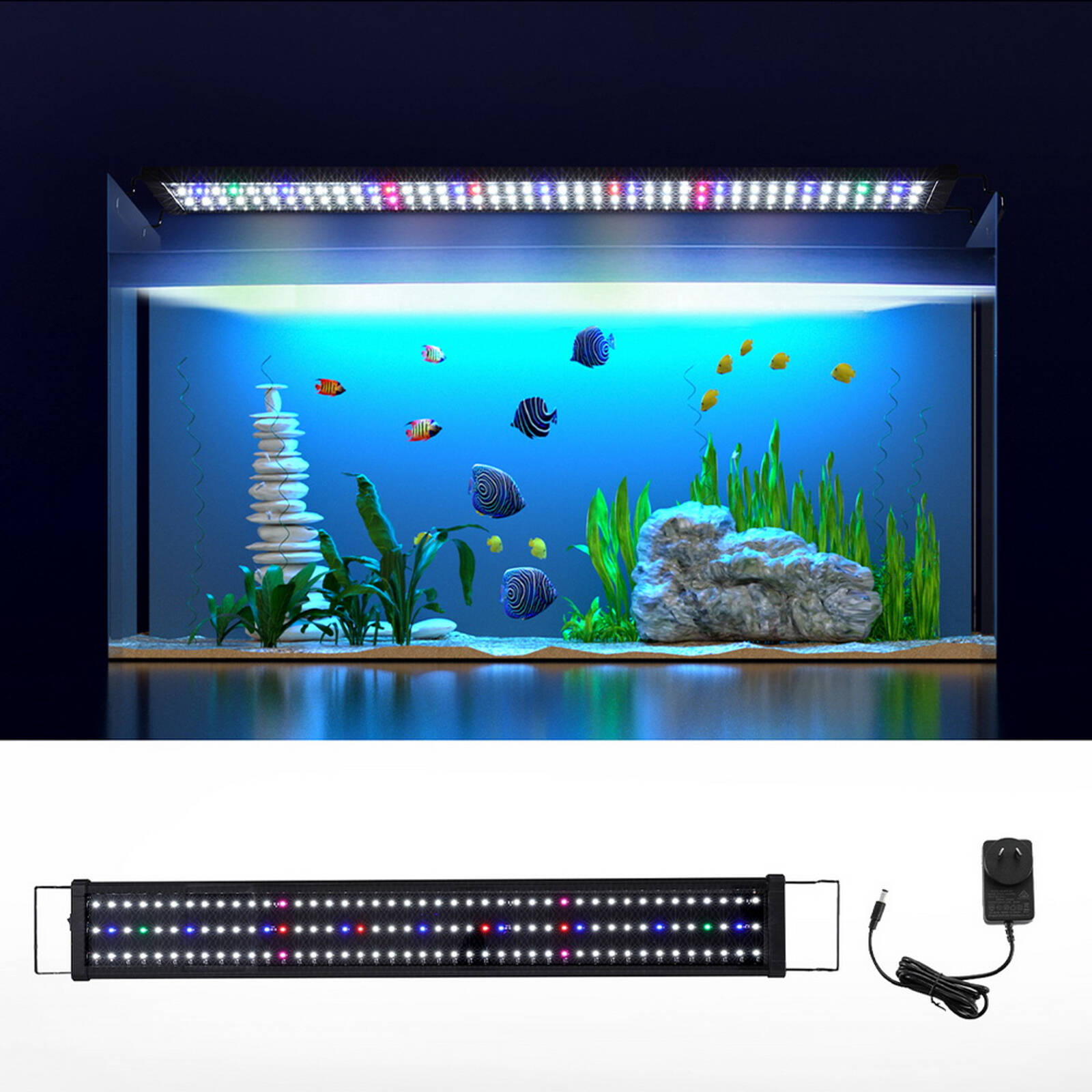 i.Pet Aquarium Light Full Spectrum 90CM Aqua Plant Fish Tank Lamp Bunnings Australia