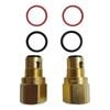 Kinetic 28mm Ceramic Disc Spindle Extender - 2 Pack