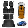 Floor Mats Boot Liner for Honda HR-V HRV Vezel 2014-2021 Trunk Cargo Kick Back Seat Cover