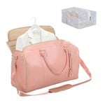 Slimbridge 55L Carry-On Garment Duffle Bag Pink