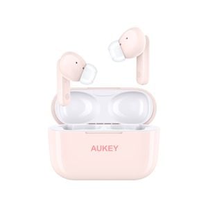 Aukey Minis True Wireless Active Earbuds/earphones - Pink