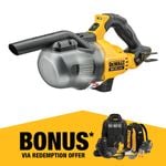 DeWALT 18V XR Li-ion Cordless L-Class Handheld Stick Vacuum - Skin Only