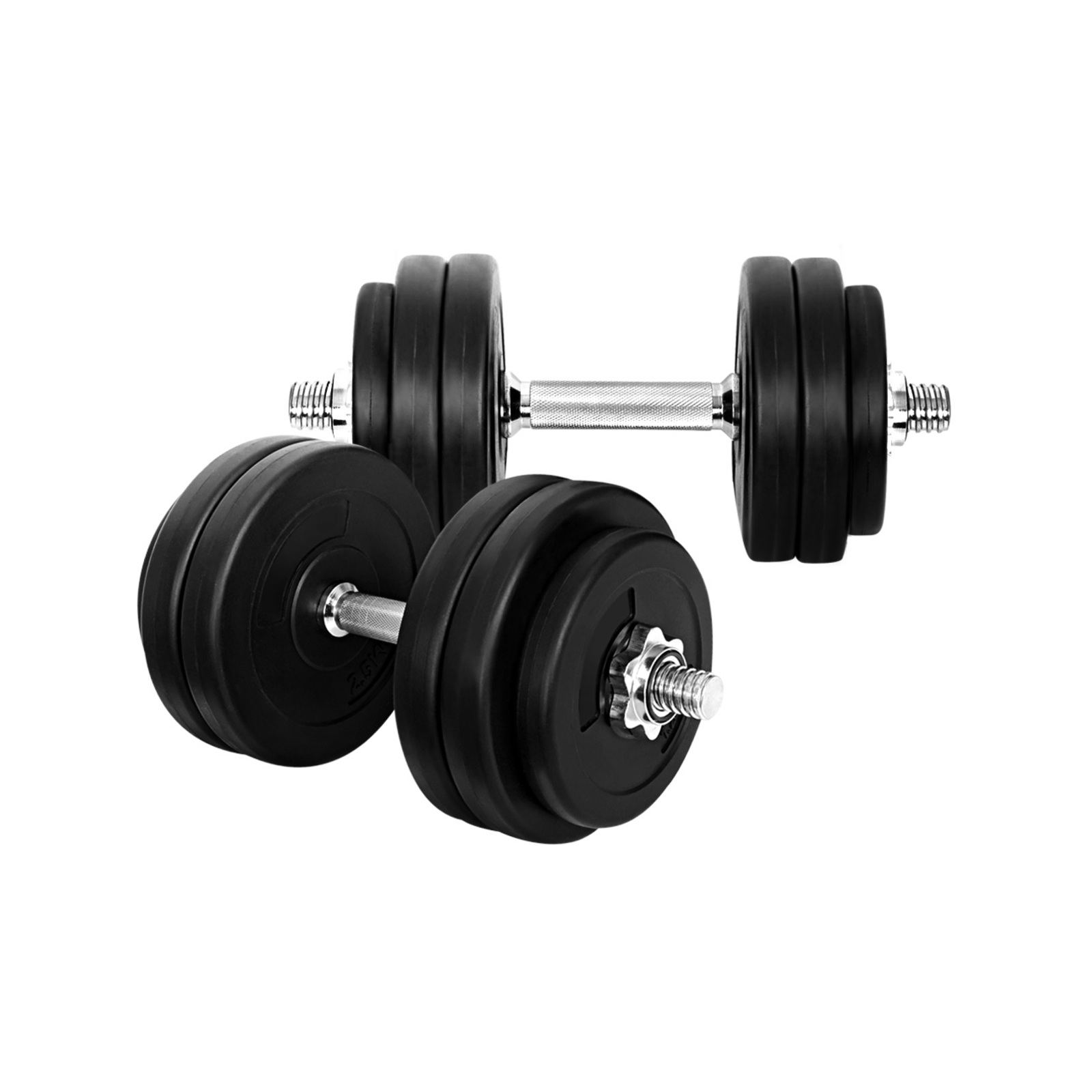 Everfit 30kg Dumbbell Set 45cm Bunnings Australia