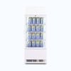 Bromic Countertop Fridge - 78L - 1 Door - Flat Glass - White