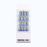 Bromic Countertop Fridge - 78L - 1 Door - Flat Glass - White