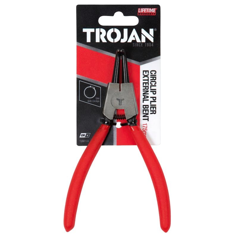 Trojan 175mm External Bent Circlip Plier