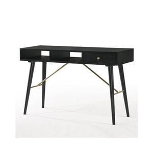 Modern Furniture RANIA Study Desk Console 120cm - Black Ash