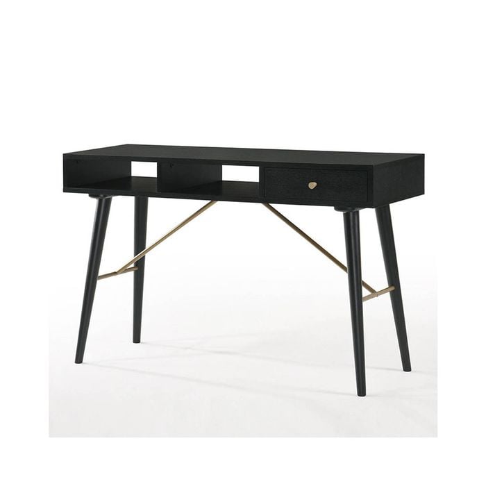 Modern Furniture RANIA Study Desk Console 120cm - Black Ash