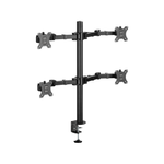 Brateck Quad Monitors Affordable Steel Articulating Monitor Arm