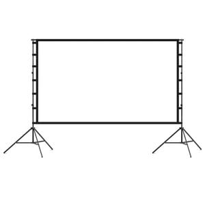 Projector Screen with Stand 150 Inch 16:9 4K Height Adjustable 200-260cm
