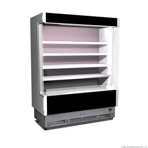 Italiacool Open Chiller With 4 Shelves  - Commercial Open Display Fridges (tdvc80-ca-150)