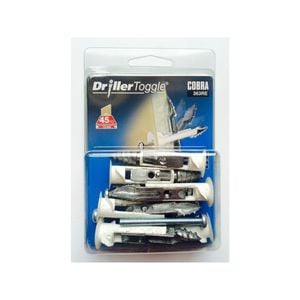 Cobra 5 x 50mm Anchor DrillerToggle Screws - Pack of 6