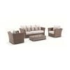 Coco 3+1+1 Seater Outdoor Wicker Lounge With Coffee Table