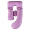 Catzon U-shaped Pregnancy Pillow Side Sleeping Belly Support-purple