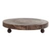 LVD Paulownia Wood 34cm Trivet Kitchen/Dining Round Stand XL - Mocha