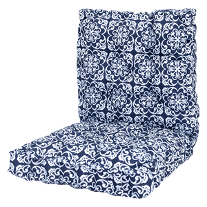 Mojo 120 x 60cm Navy Moroccan Outdoor Floor Cushion