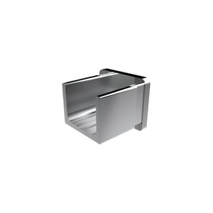 ProtectorAl Mirror Polish Stainless Steel Friction Fit Handrail End Cap