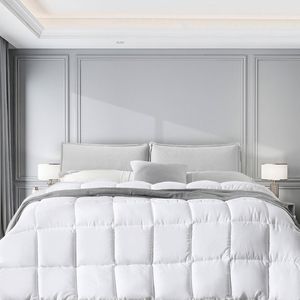 DreamZ Double Quilt Bamboo Blend Doona 400GSM Soft Breathable All Season