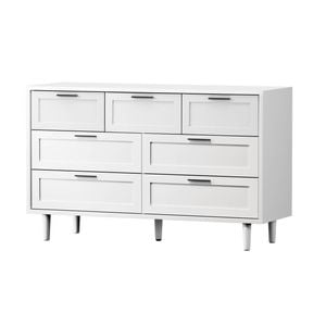 Oikiture 7 Chest of Drawers White