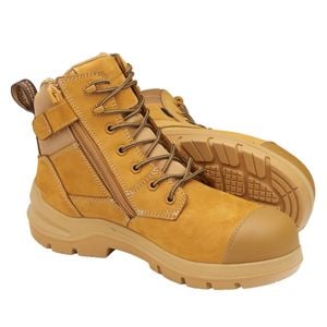 Blundstone Unisex Wheat #7560 DuraFit Zip-Side Safety - UK Size 9