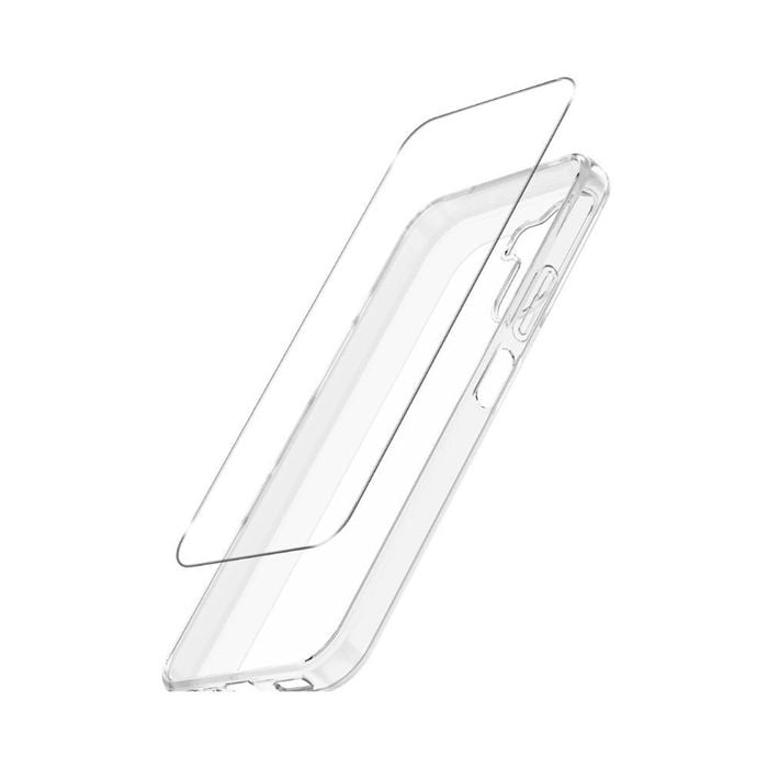 ITSKINS Essentials Bundle for OPPO A6x 4G Clear Case and Glass Protector