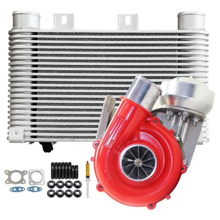 Gen1 High Flow Turbo Charger With 64mm Intercooler For Ford Pj Pk Ranger Wlat 2.5l