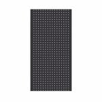 Pinnacle 900 x 450mm Matte Black Metal Pegboard - 900 x 450mm
