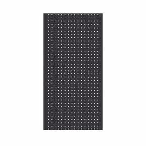 Pinnacle 900 x 450mm Matte Black Metal Pegboard - 900 x 450mm